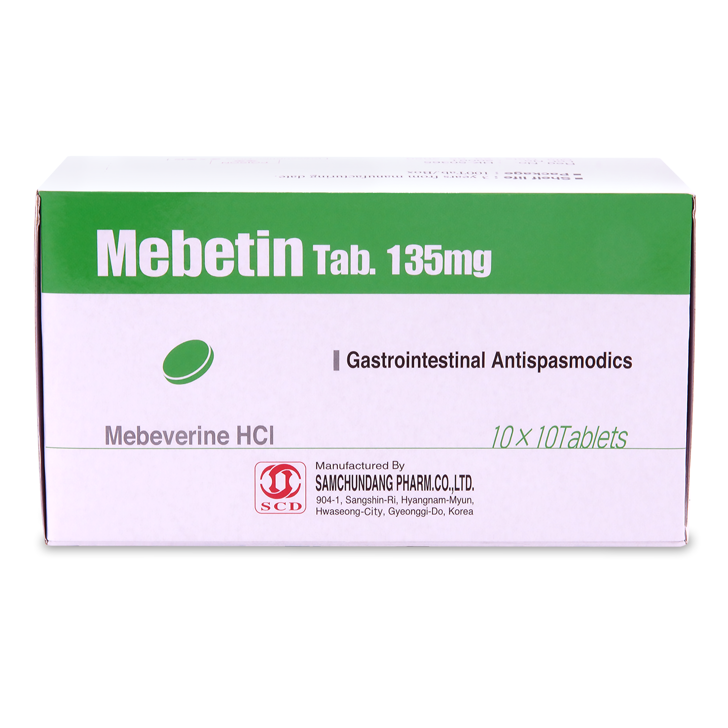 Mebetin Tab 135mg 10's x10 B/P(P1S1S3)